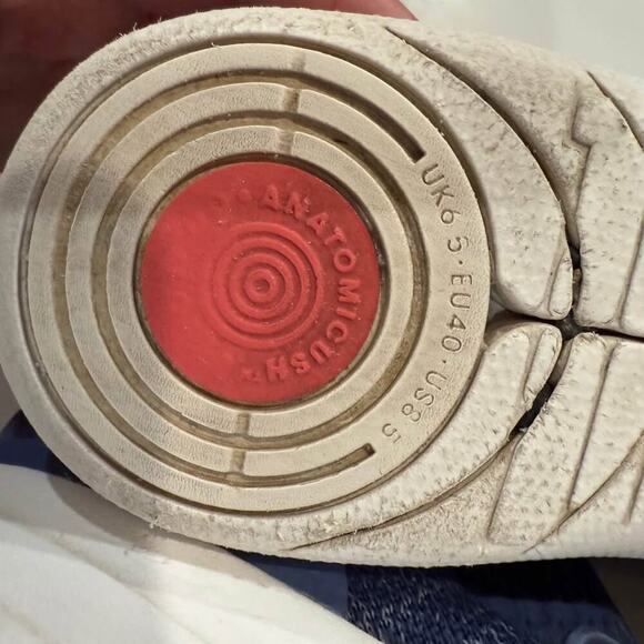 Fitflop Uberknit SlipOn Ghillie Athletic Sneaker Womens8.5 Blue Running Training - Picture 9 of 9